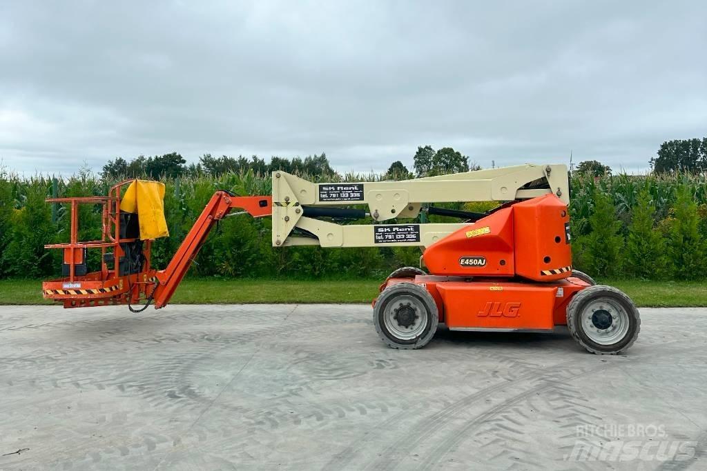 JLG E 450 AJ 曲臂高空作業車