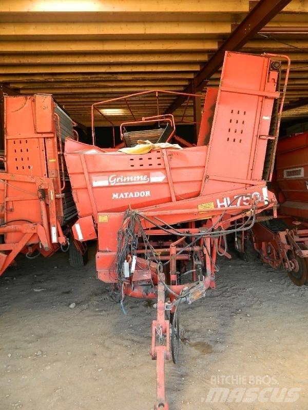Grimme HL 750 馬鈴薯收穫機和挖掘機