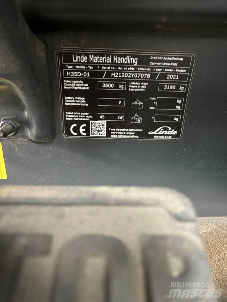 Linde H35D/1202 柴油卡車