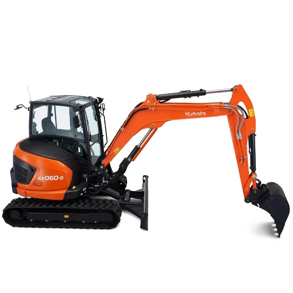 Kubota KX060-5 小型挖土機/掘鑿機<7t(小型挖掘機)