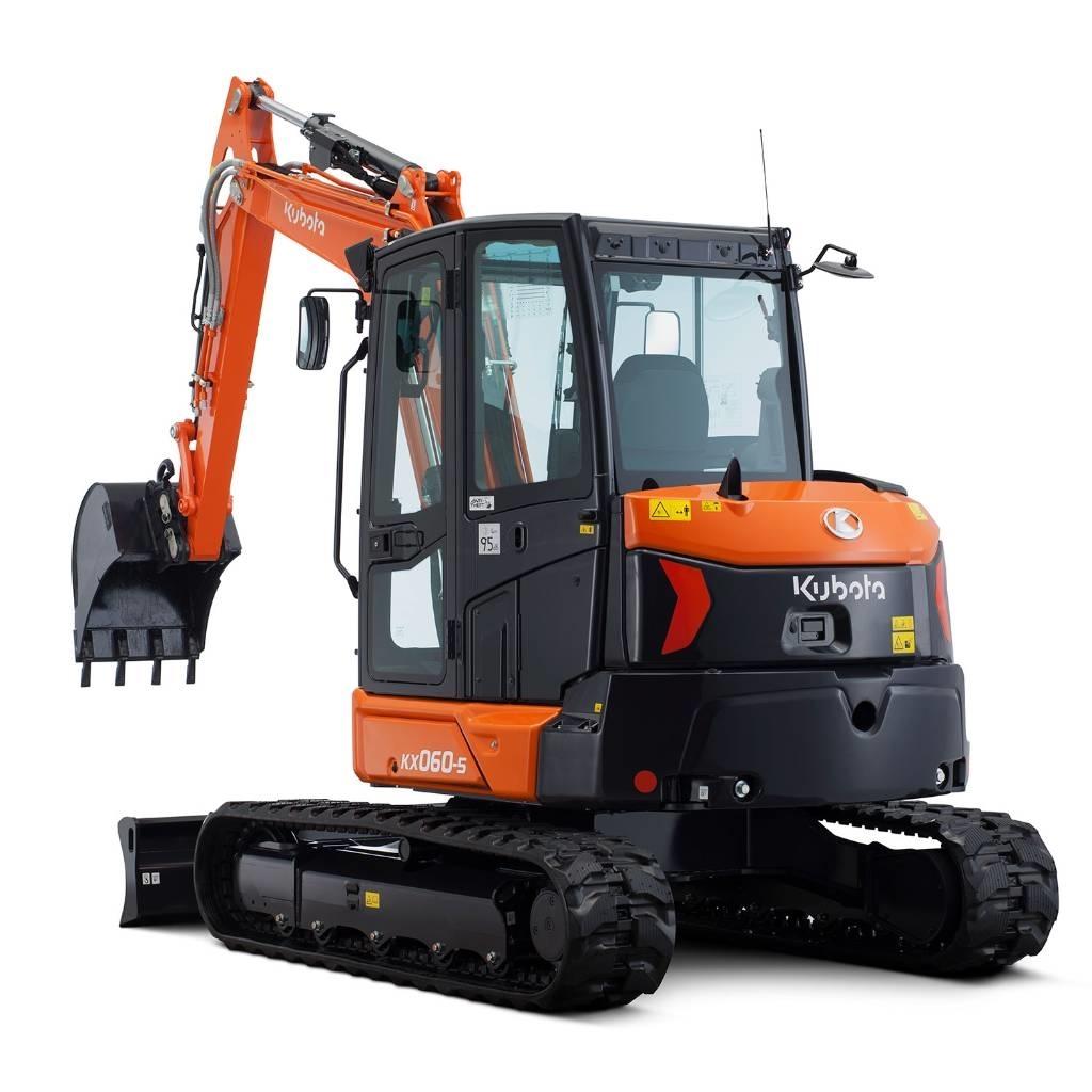 Kubota KX060-5 小型挖土機/掘鑿機<7t(小型挖掘機)