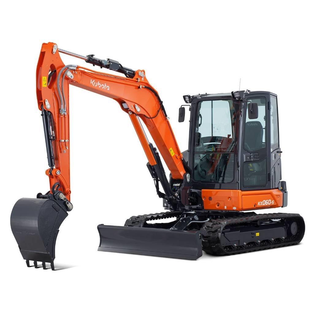 Kubota KX060-5 小型挖土機/掘鑿機<7t(小型挖掘機)