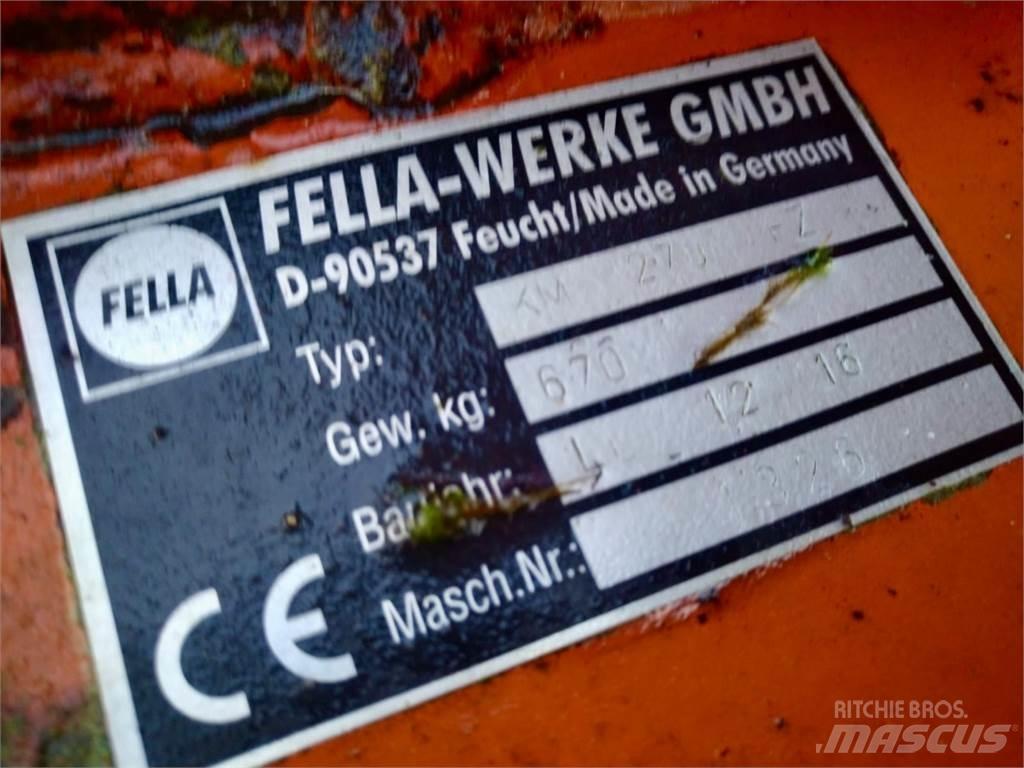Fella KM 270 FZ 割草調節裝置