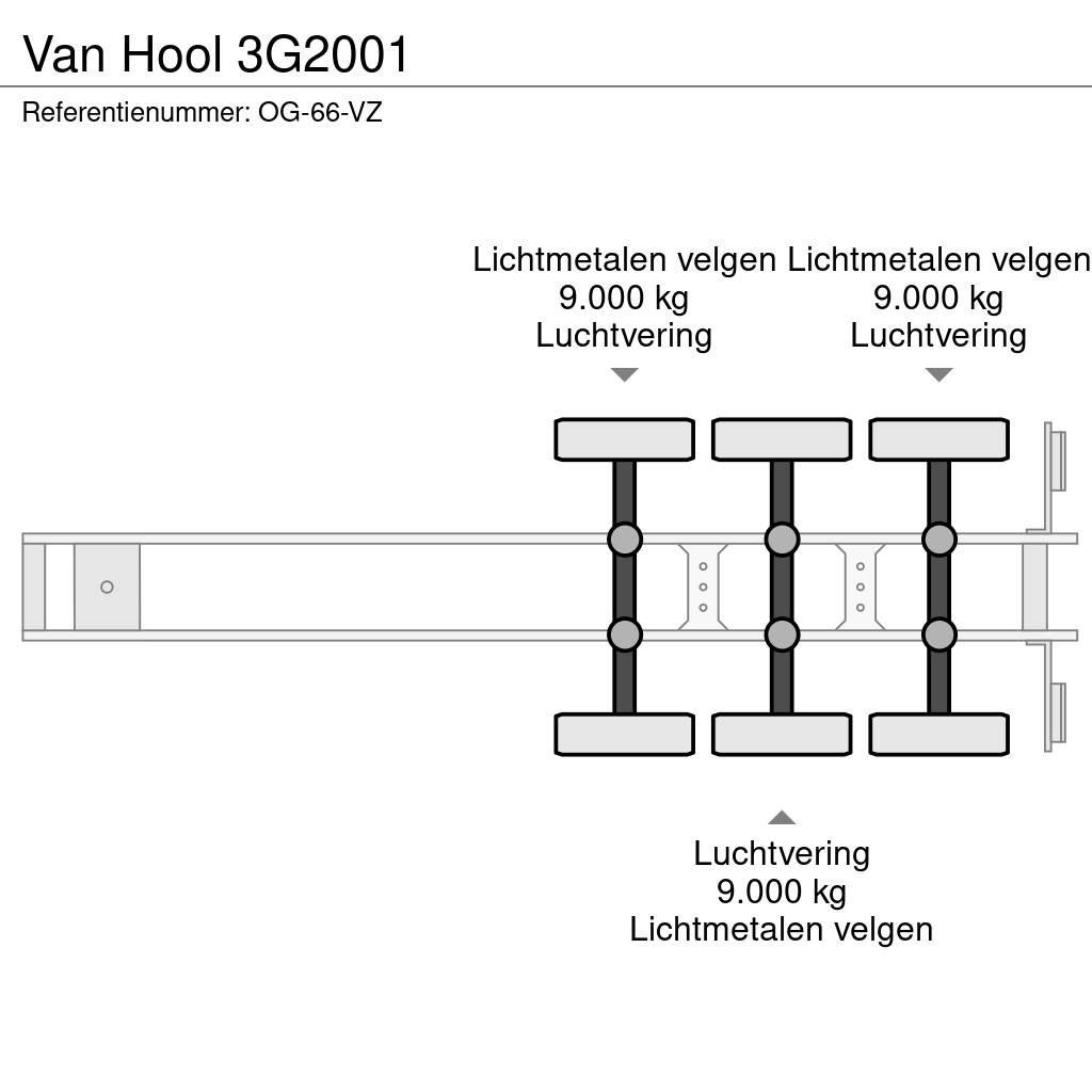 Van Hool 3G2001 罐體半拖車