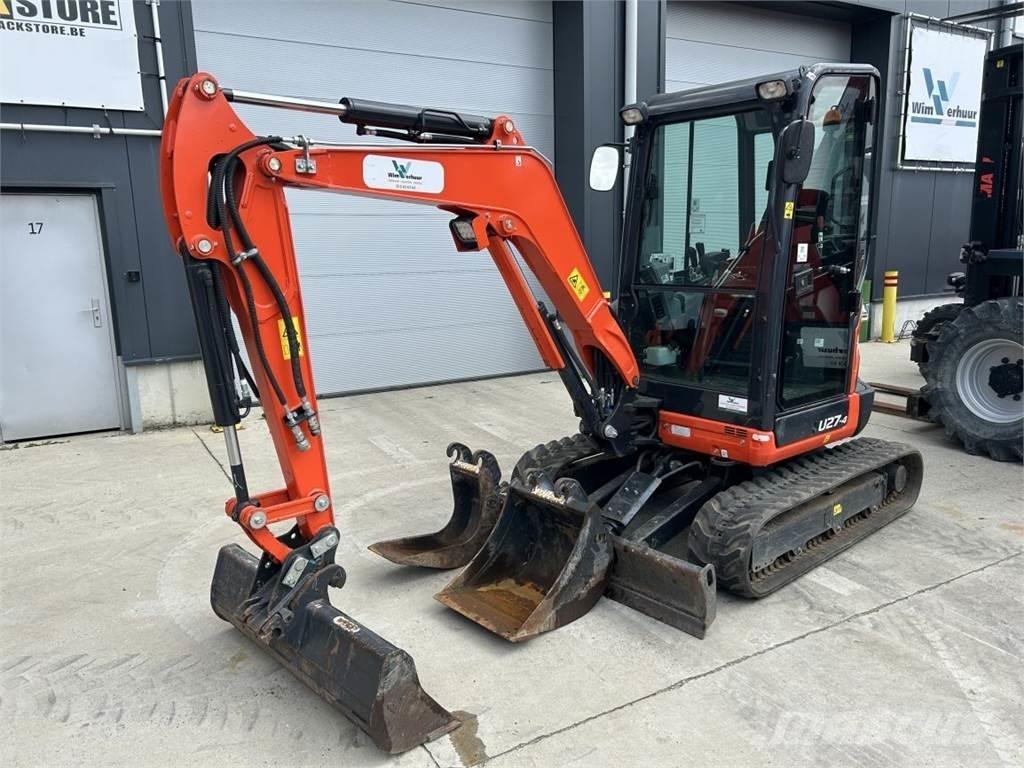 Kubota U27-4 (9691) 小型挖土機/掘鑿機<7t(小型挖掘機)