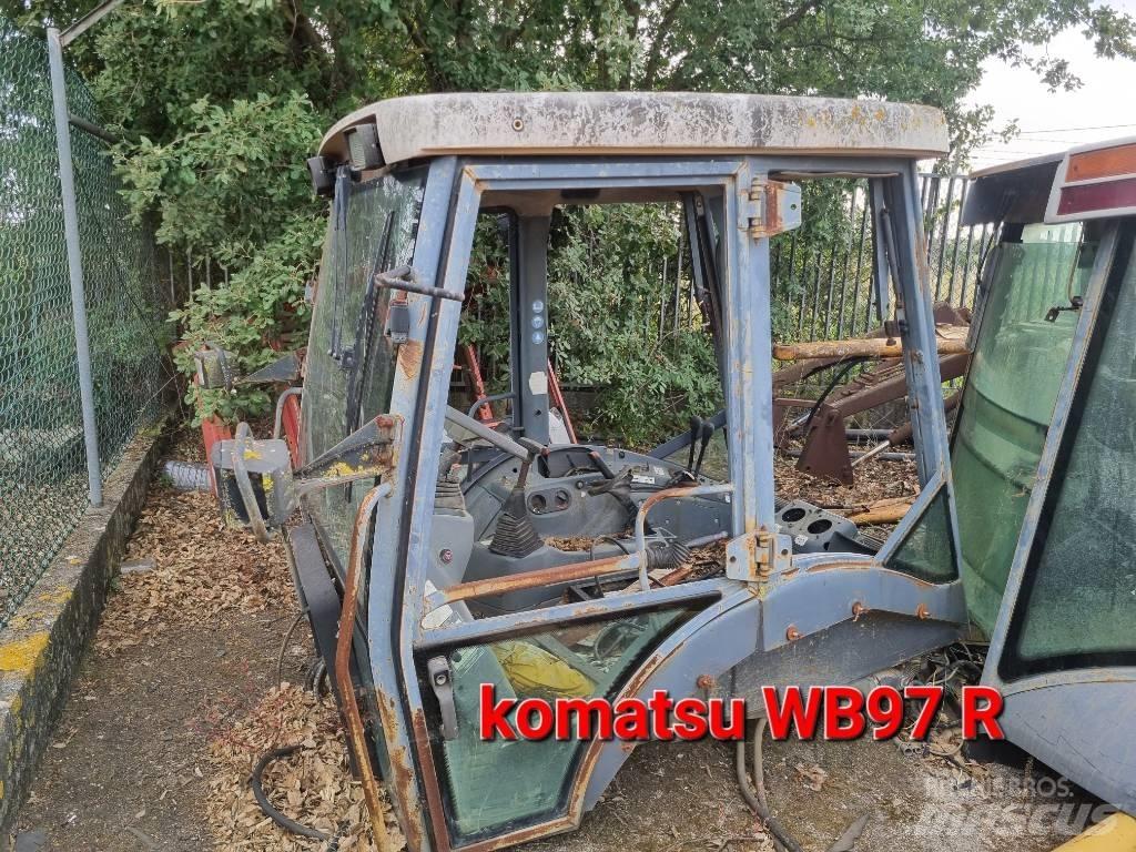  CABINE KOMATSU WB97R 駕駛室與內部