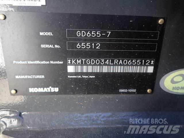 Komatsu GD655-7 平土機