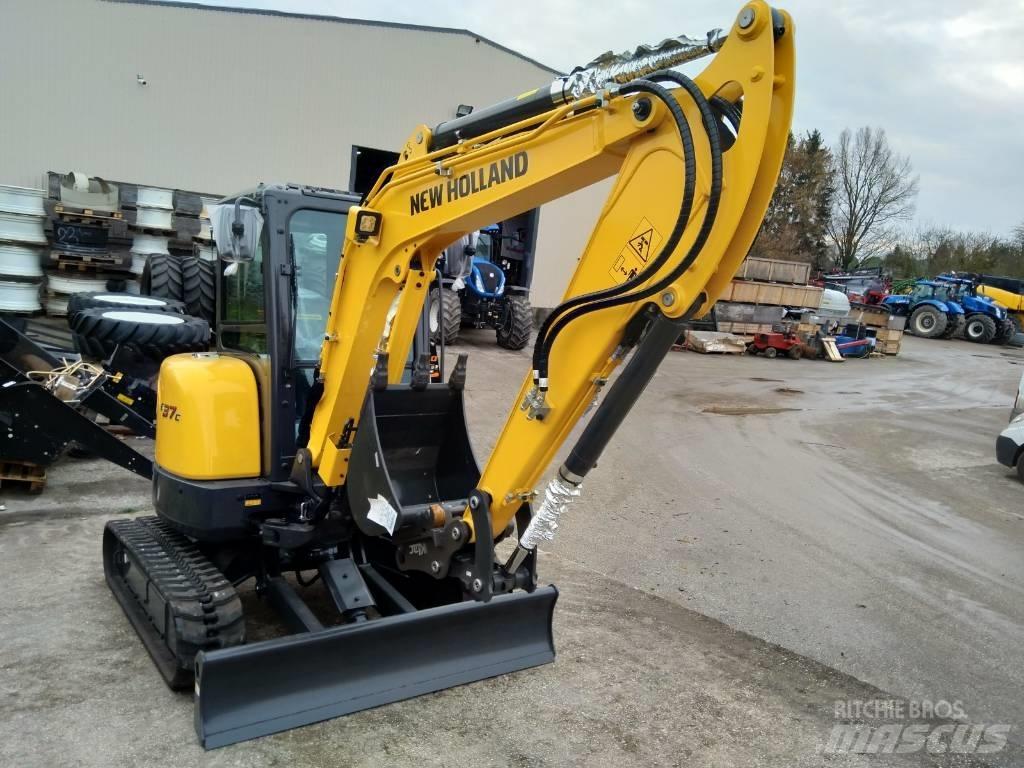 New Holland E37C 小型挖土機/掘鑿機<7t(小型挖掘機)