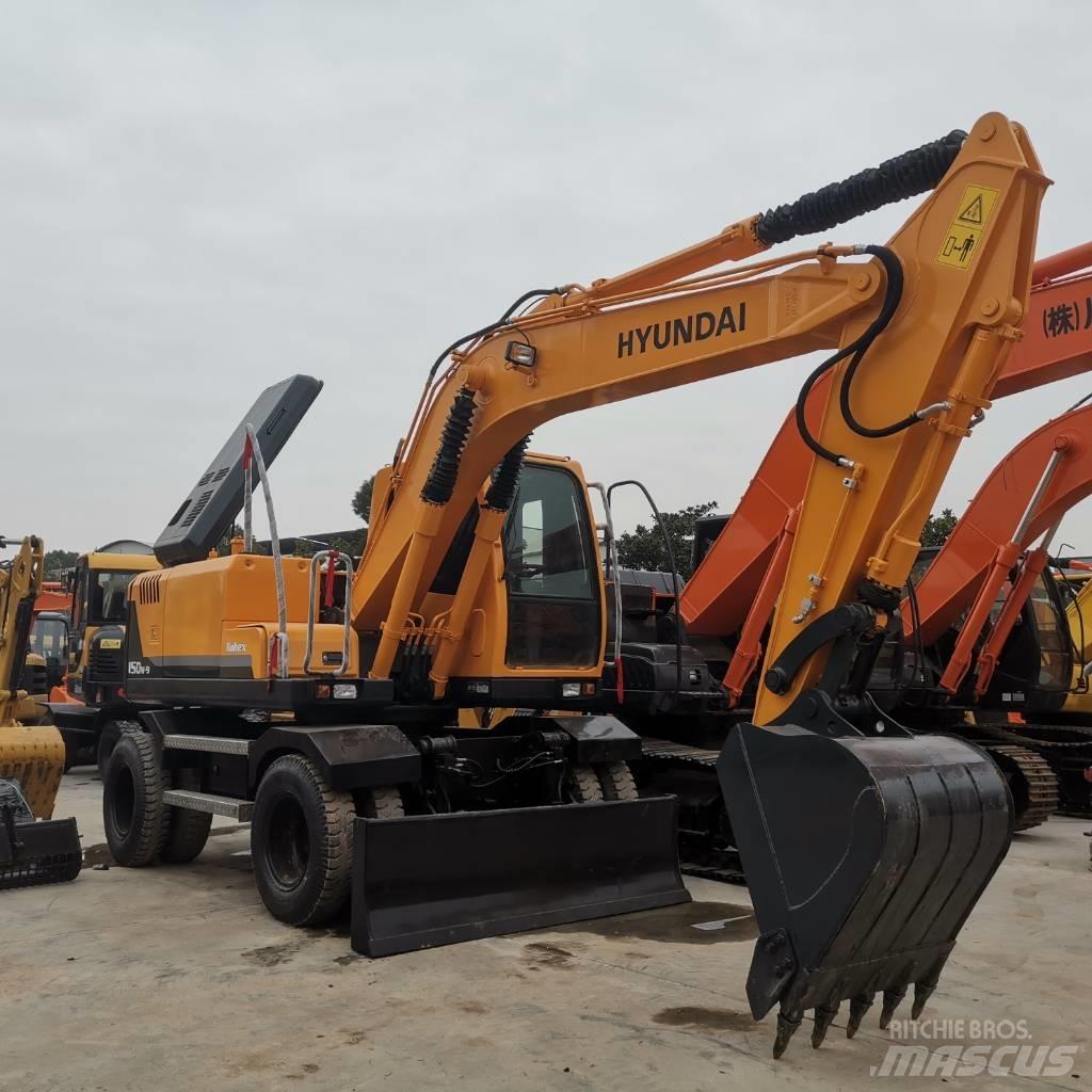 Hyundai R 150W 旋轉式挖土機/掘鑿機/挖掘機