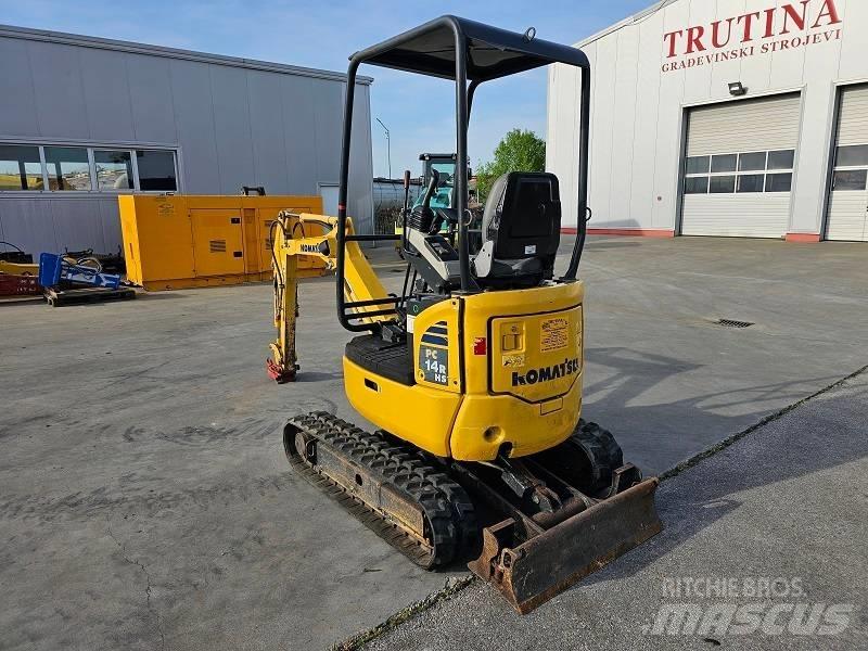 Komatsu PC 14 R-3HS 小型挖土機/掘鑿機<7t(小型挖掘機)
