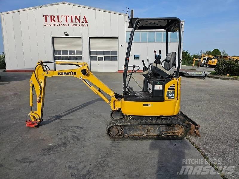 Komatsu PC 14 R-3HS 小型挖土機/掘鑿機<7t(小型挖掘機)