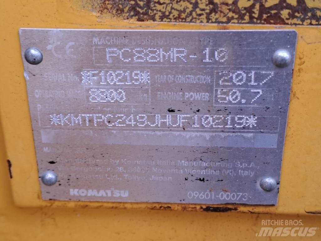 Komatsu PC 88 MR 掘溝機