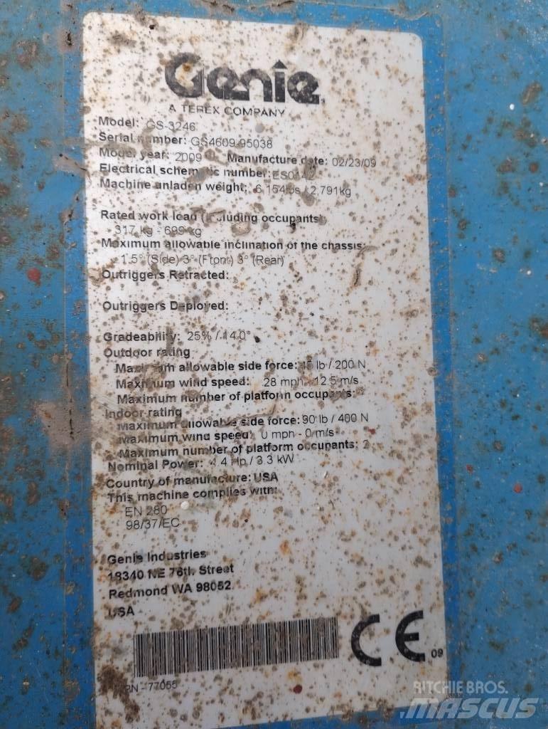 Genie GS 3246 剪式升降機
