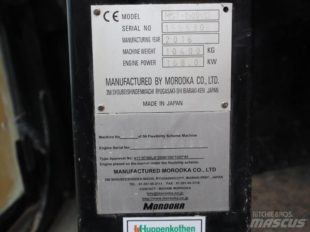 Morooka MST 1500 V D 履帶式傾卸車/翻斗車