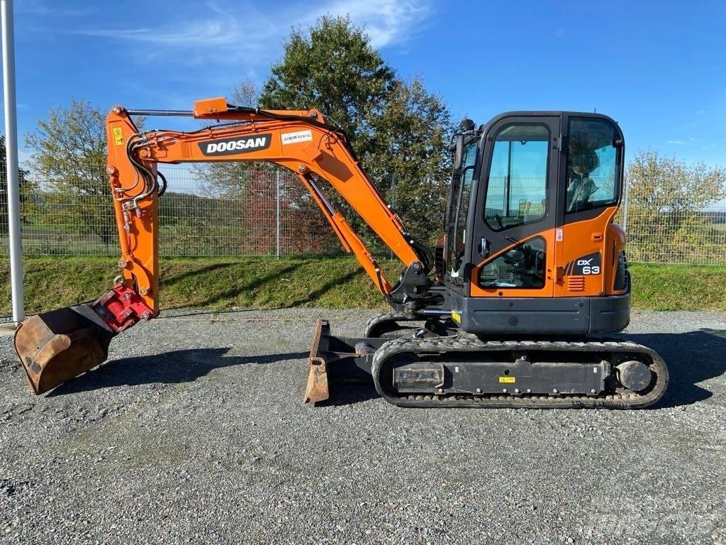 Doosan DX63-3 履帶式 挖土機/掘鑿機/挖掘機