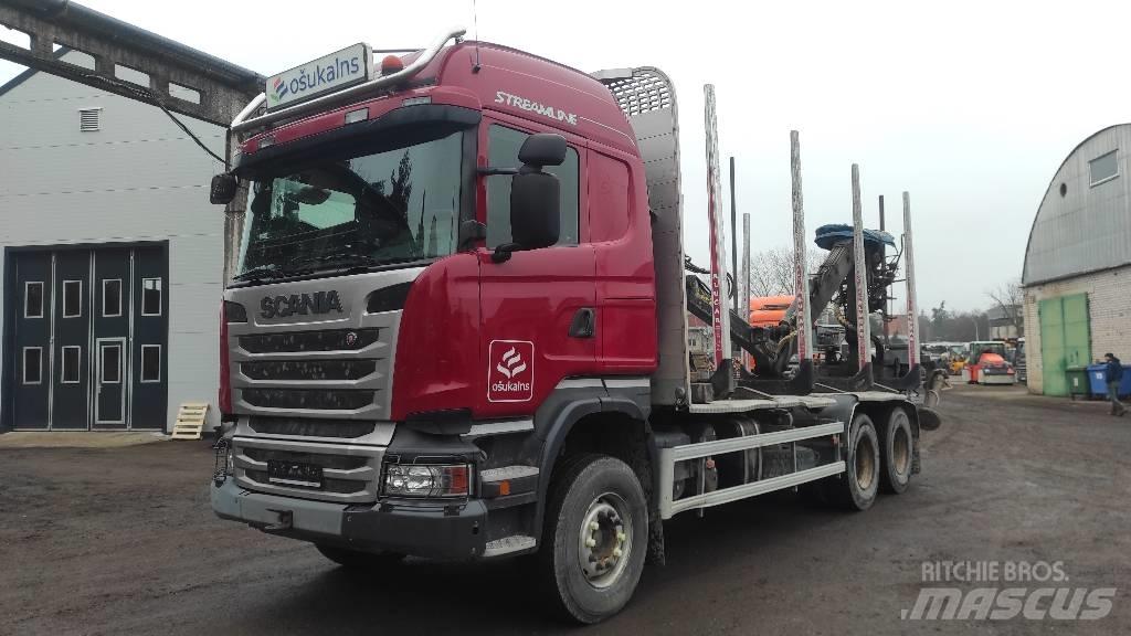 Scania R410 木材貨車
