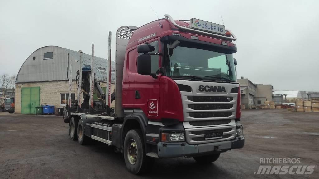 Scania R410 木材貨車