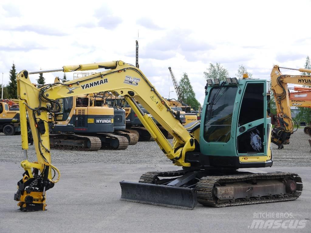 Yanmar Vio 80 中型挖土機/掘鑿機/挖掘機 7t-12t