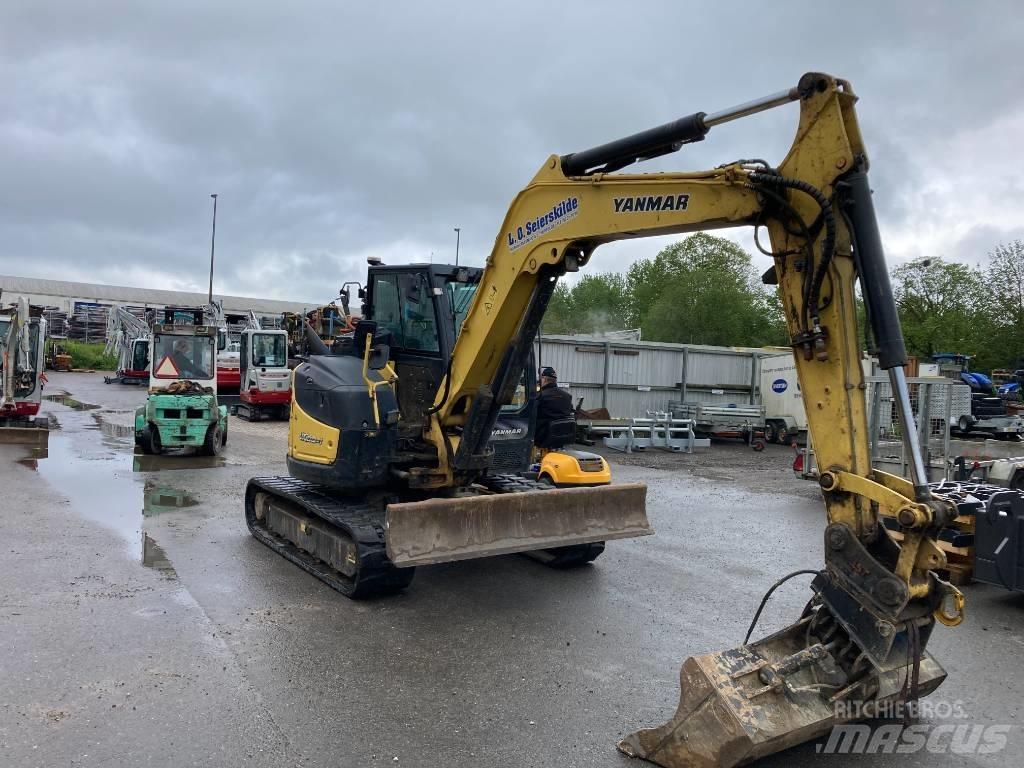 Yanmar Vio 80-1 中型挖土機/掘鑿機/挖掘機 7t-12t