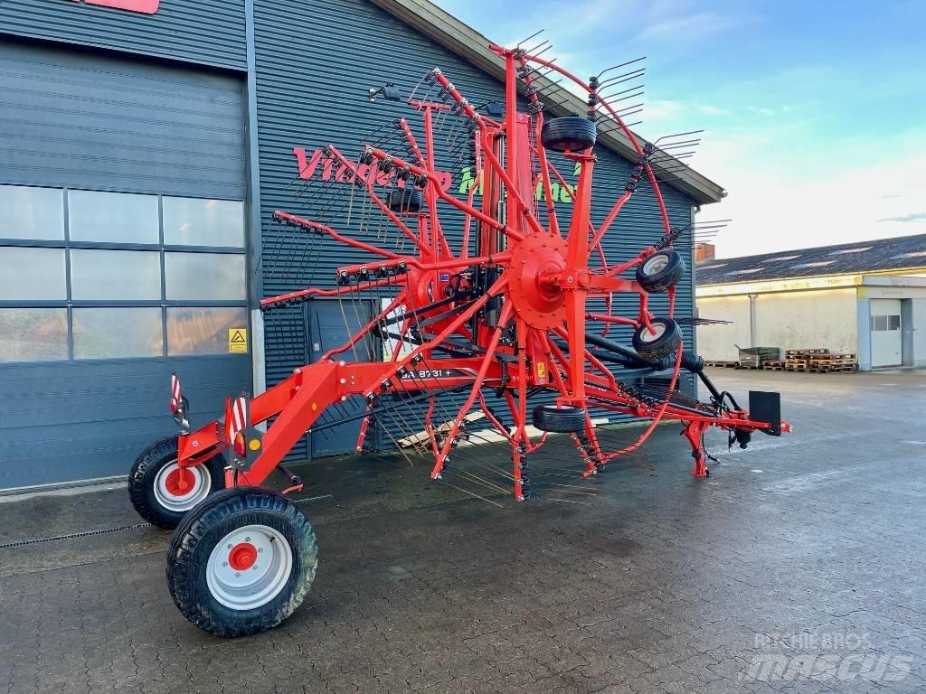 Kuhn GA 8731 耙與翻草機