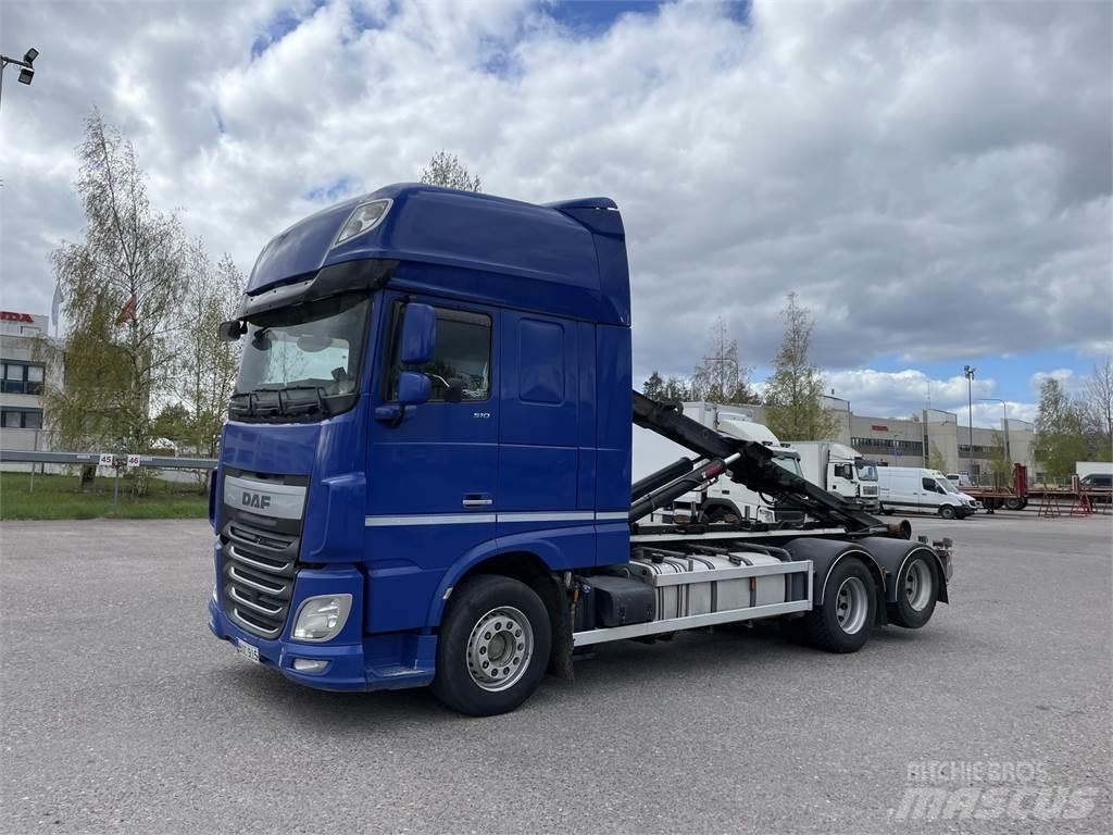 DAF XF510 6x2 吊鉤式起重車