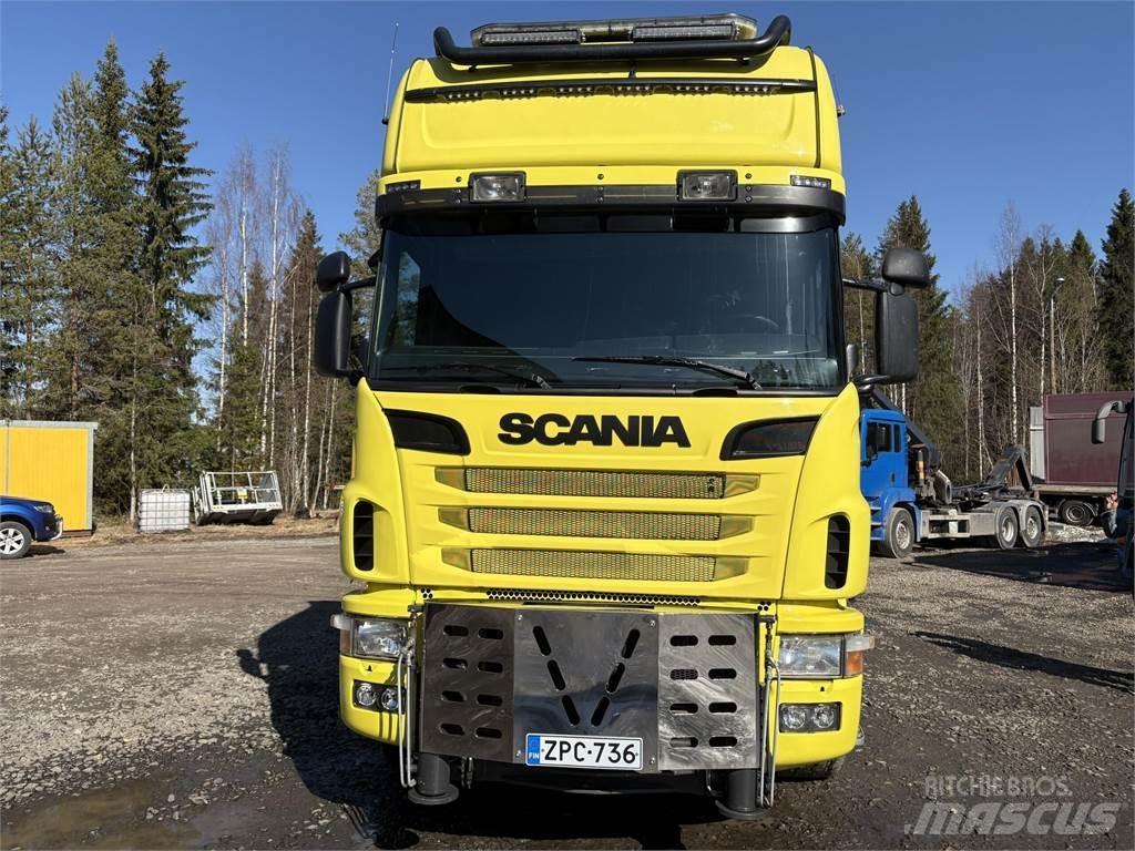 Scania R164G 8*4 起重機卡車