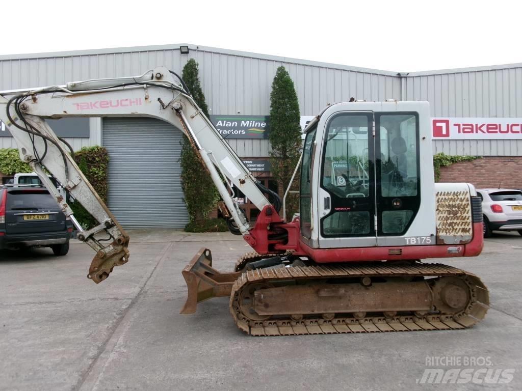 Takeuchi TB 175 中型挖土機/掘鑿機/挖掘機 7t-12t