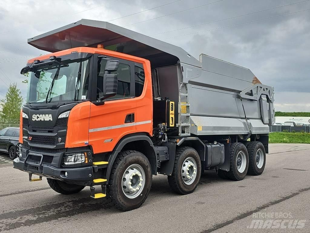 Scania G500B8X4HZ 剛性傾卸卡車