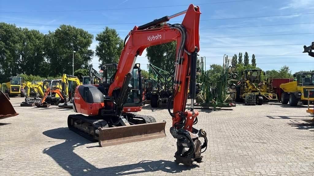 Kubota KX080-4 特殊挖土機/掘鑿機/挖掘機
