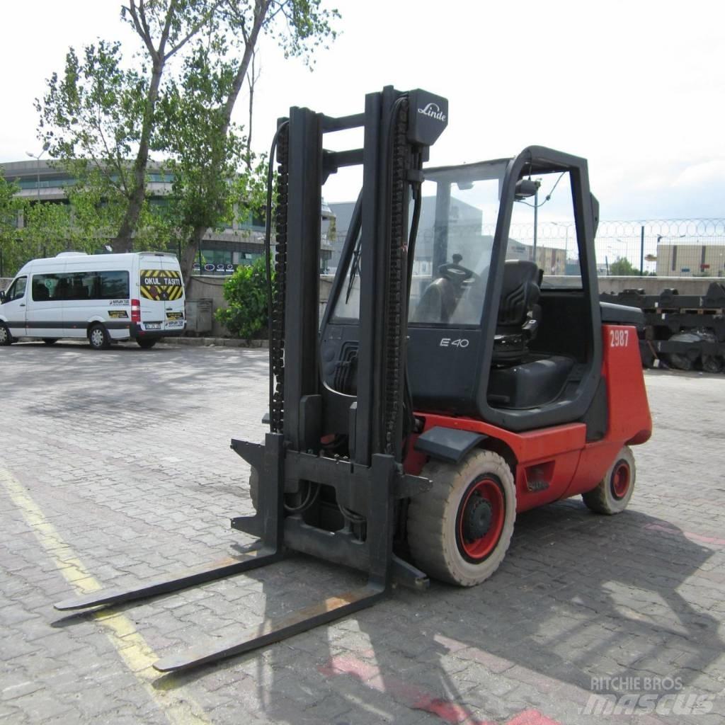 Linde E40P 電動堆高機