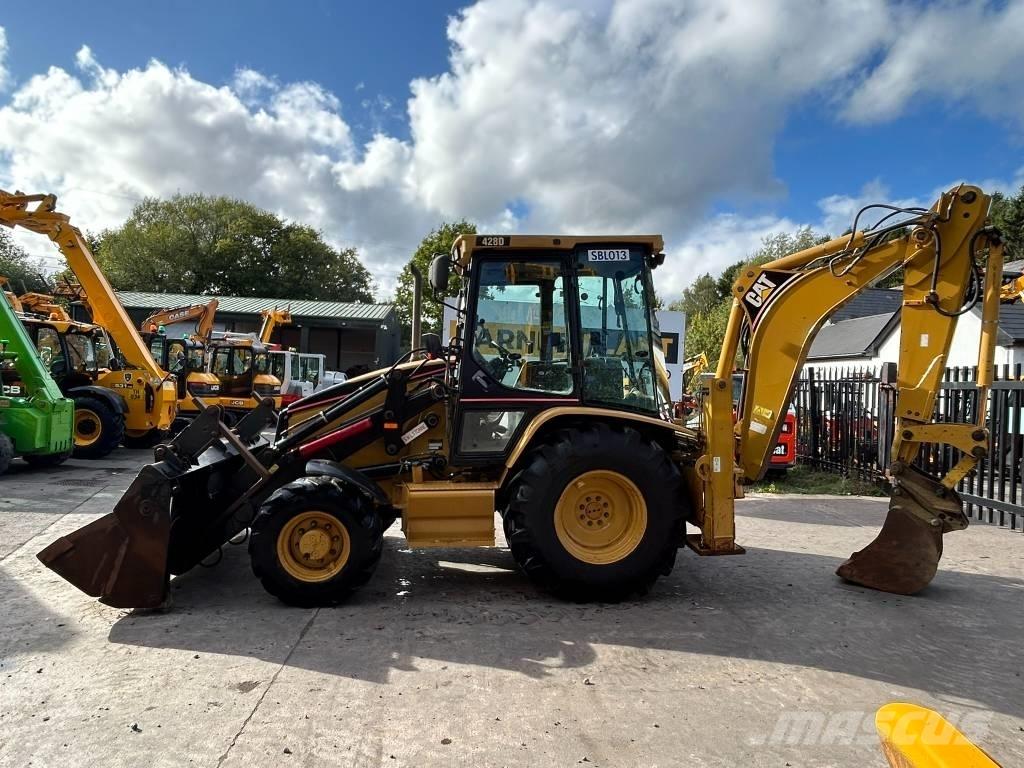 CAT 428 D 反鏟裝載機