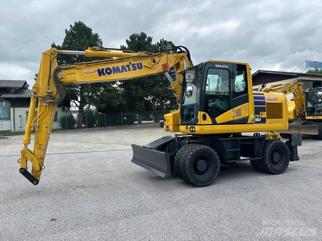 Komatsu PW 160-11EO 旋轉式挖土機/掘鑿機/挖掘機