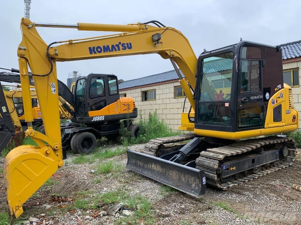 Komatsu PC 70 中型挖土機/掘鑿機/挖掘機 7t-12t