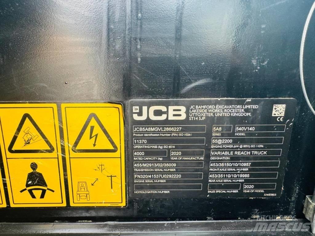 JCB 540-140 伸縮臂操作車