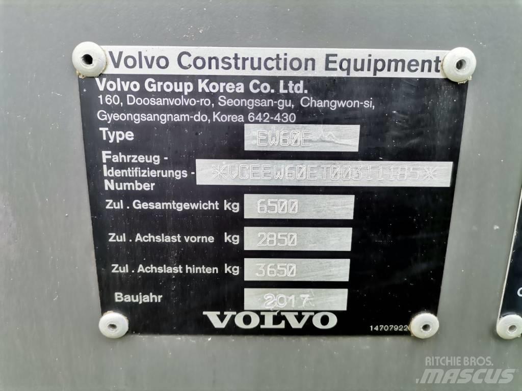Volvo EW 60 旋轉式挖土機/掘鑿機/挖掘機