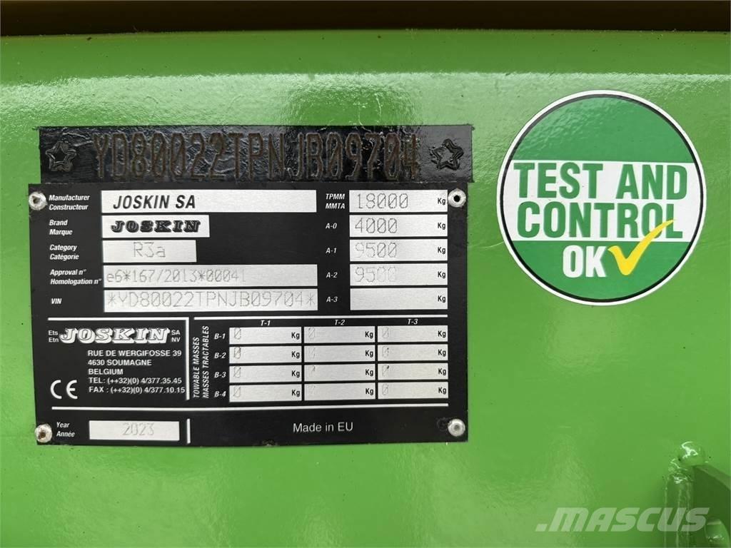 Joskin KTP 22/50 動物運輸拖車