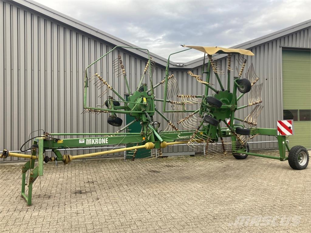 Krone 1201 hark 耙與翻草機