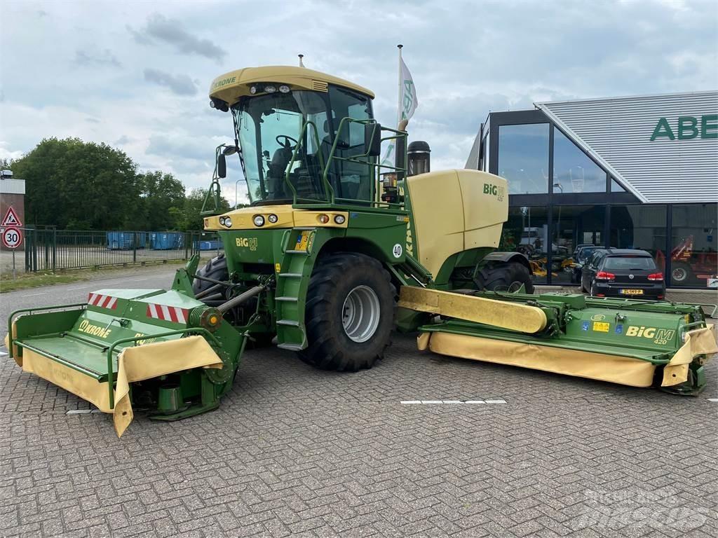 Krone Big M 420 割草劑