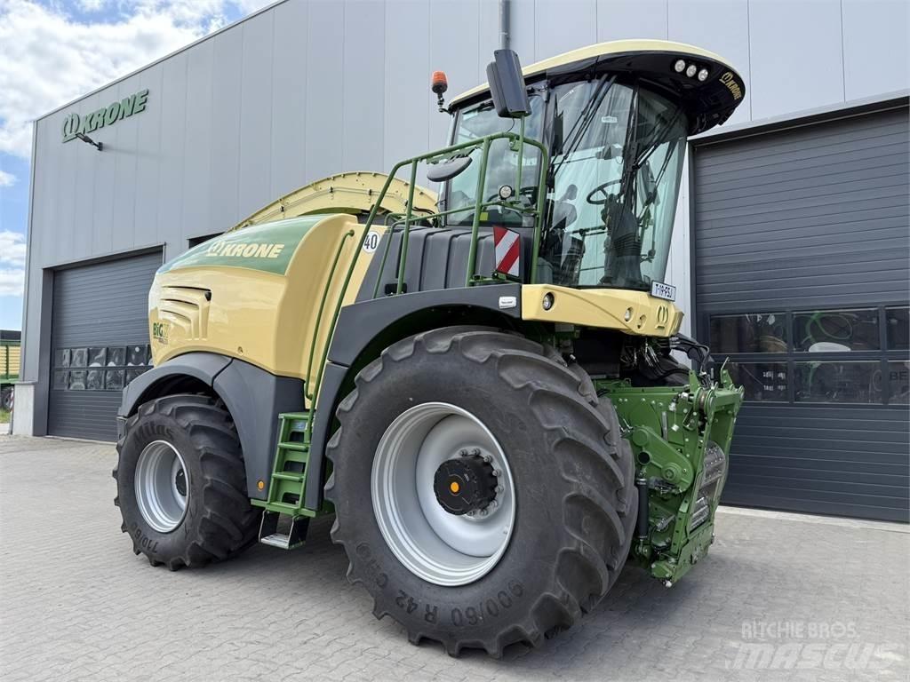 Krone BigX 630 草捆撕碎機、切割機、拆袋機