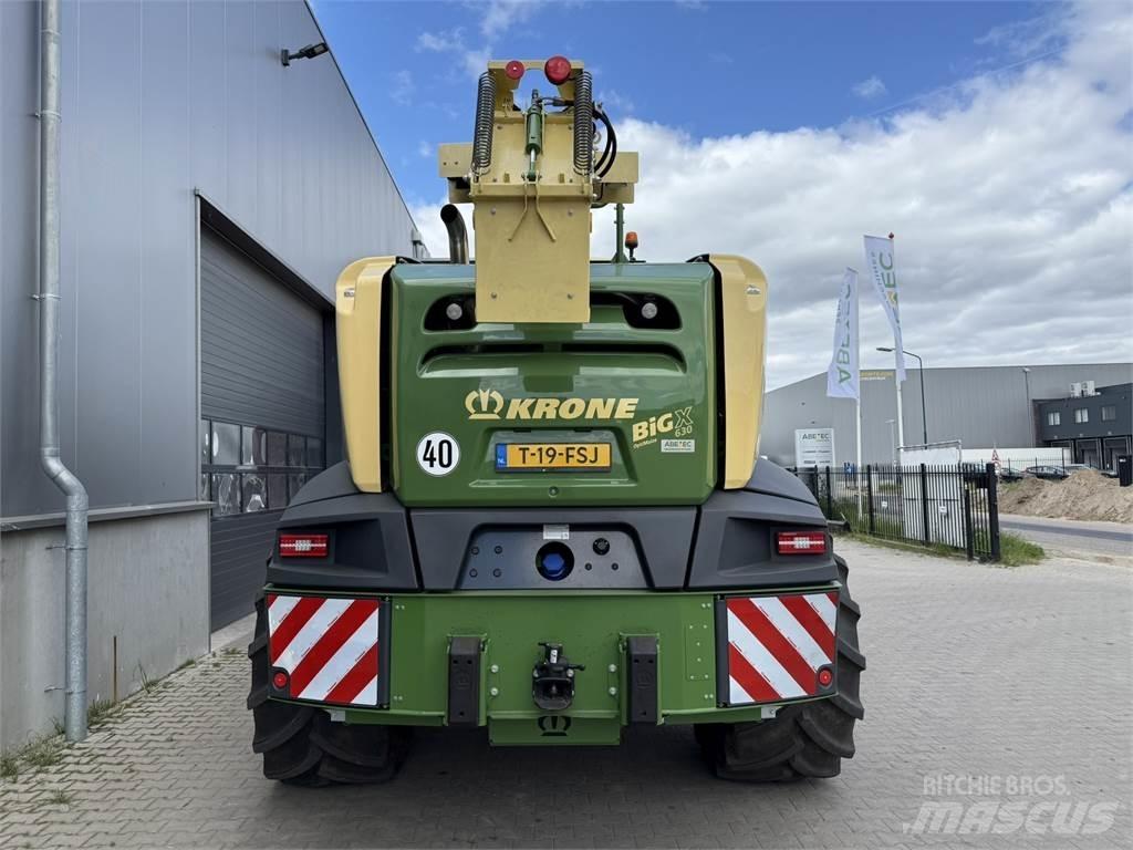 Krone BigX 630 草捆撕碎機、切割機、拆袋機