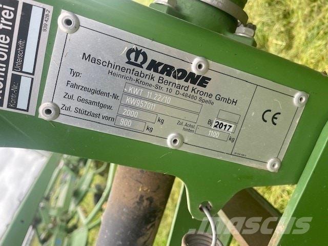 Krone KWT 11.22 耙與翻草機