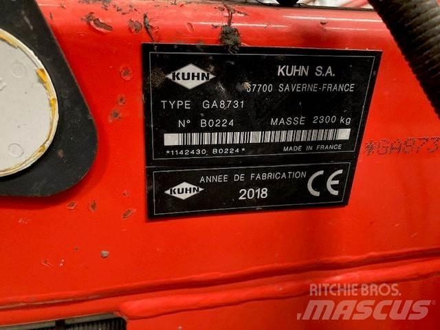 Kuhn GA 8731 hark 耙與翻草機