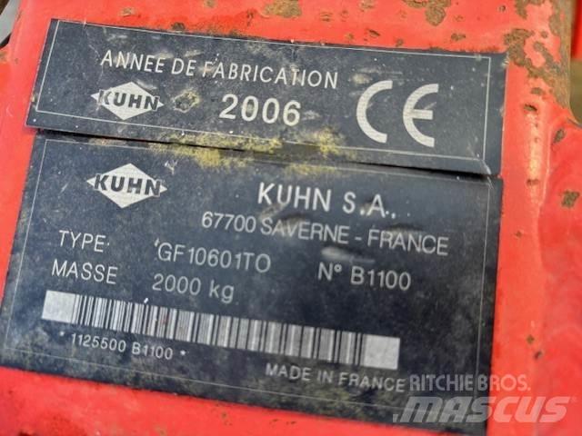 Kuhn GF 10601 TO 耙與翻草機