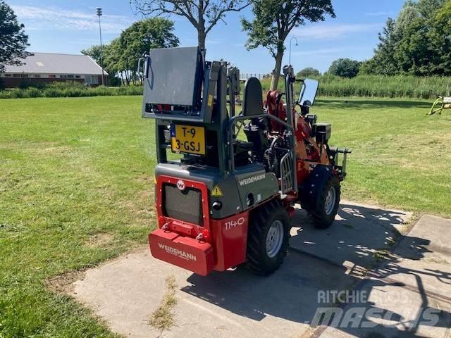 Weidemann 1140 前端裝載機和挖掘機