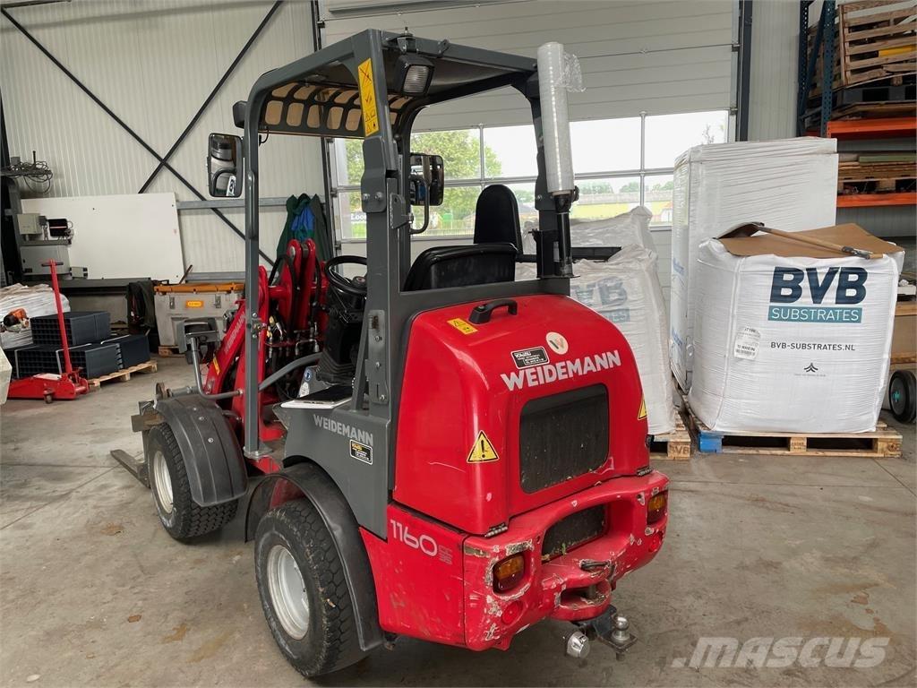 Weidemann 1160cx35 前端裝載機和挖掘機