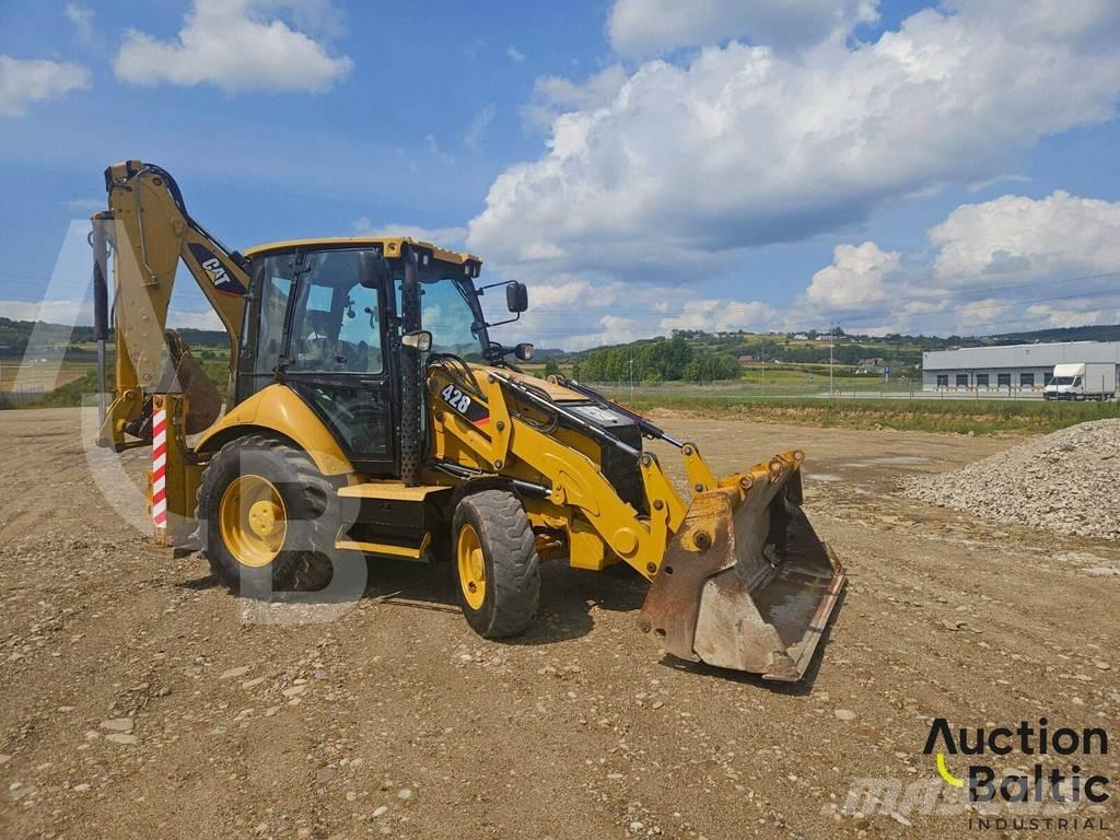 CAT 428 F 反鏟裝載機