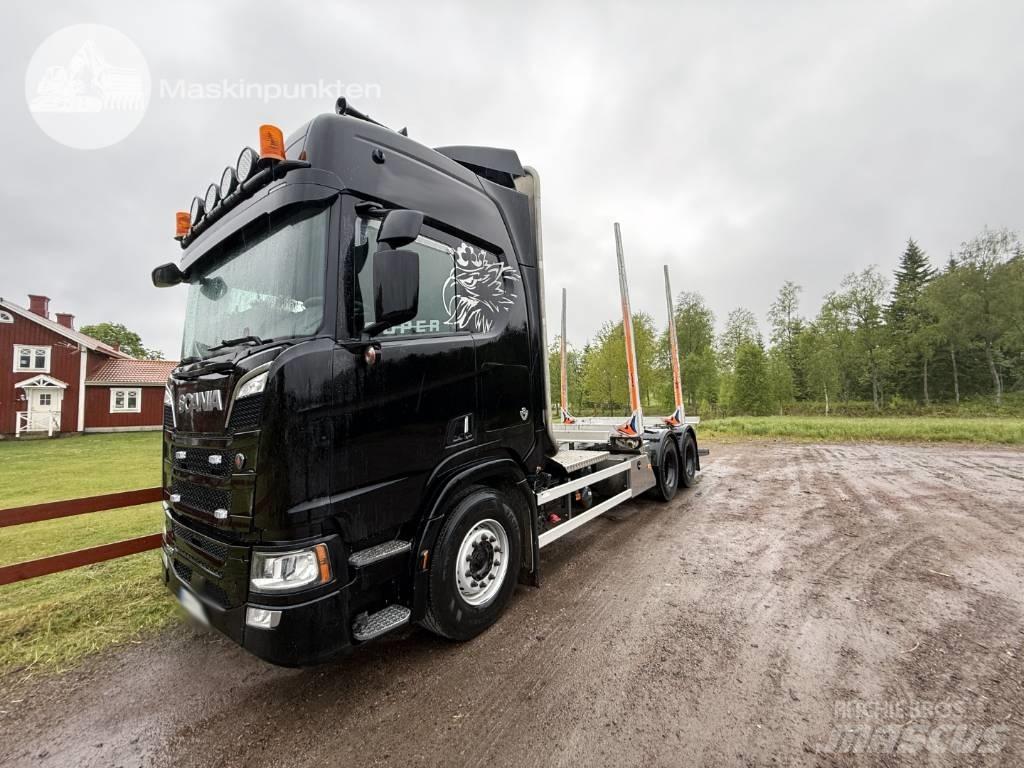 Scania R 580 木材貨車