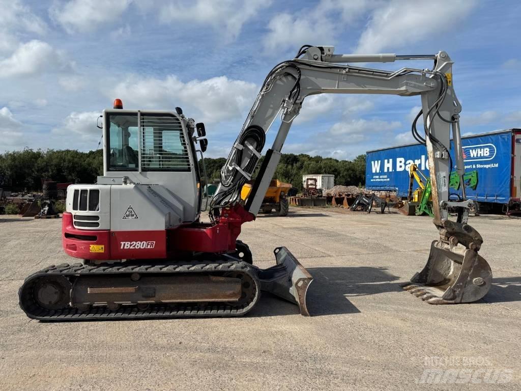 Takeuchi TB 280 FR 小型挖土機/掘鑿機<7t(小型挖掘機)