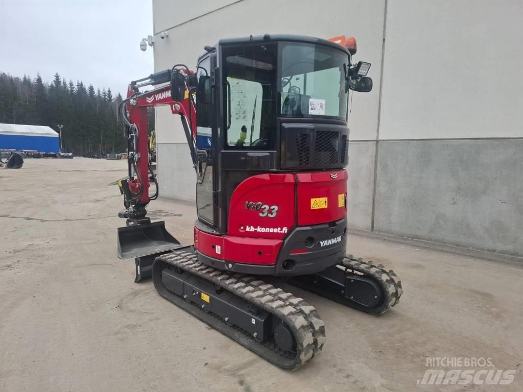 Yanmar Vio 33-6 小型挖土機/掘鑿機<7t(小型挖掘機)