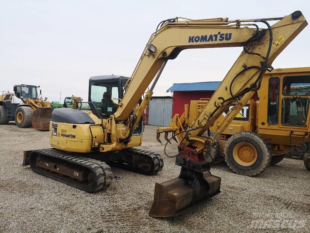 Komatsu PC 78 MR-6 中型挖土機/掘鑿機/挖掘機 7t-12t